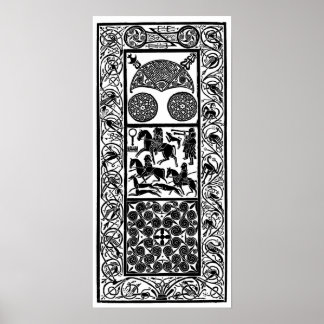 Hügel aus Cadboll Poster