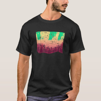 Hügel Außenwald Bäume Landschaft Landschaft Natur T-Shirt