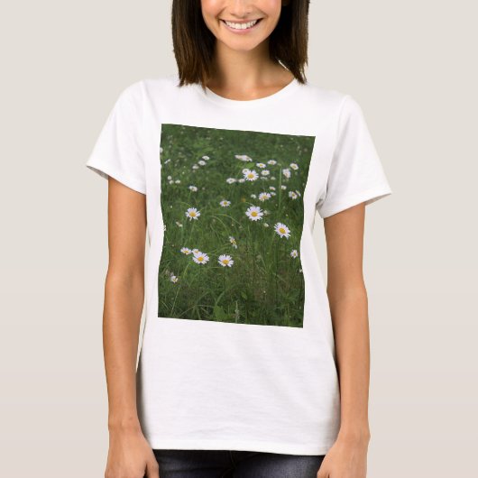 Hügel der Gänseblümchen T-Shirt (Vorderseite)