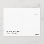 Hügel der Postkarte O`Neill (Rückseite)