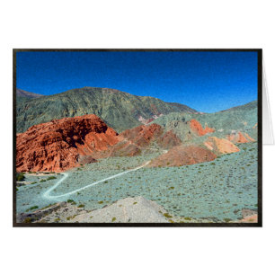 Hügel der sieben Farben in Purmamarca, Argentinien