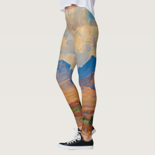 Hügel in der Nähe der Tumacori Mission, Arizona Leggings