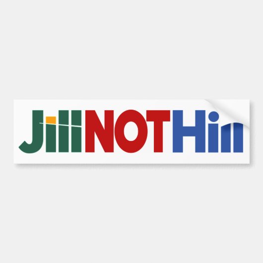 Hügel Jill NICHT Autoaufkleber (Vorne)