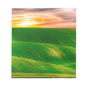 Hügel Landschaft Himmel Landschaft Notizblock