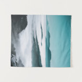 Hügel-, Nebel- und Baumebenen Wandteppich (Vorderseite (Horizontal))