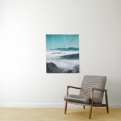 Hügel-, Nebel- und Baumebenen Wandteppich (Beispiel)