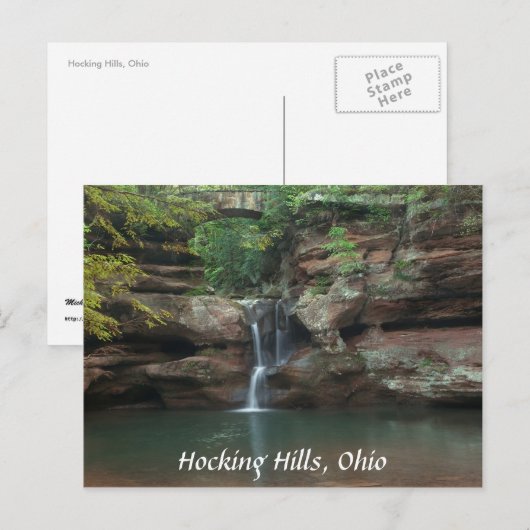 Hügel, Ohio Postkarte (Vorne/Hinten)