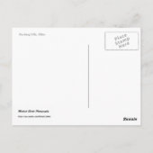 Hügel, Ohio Postkarte (Rückseite)