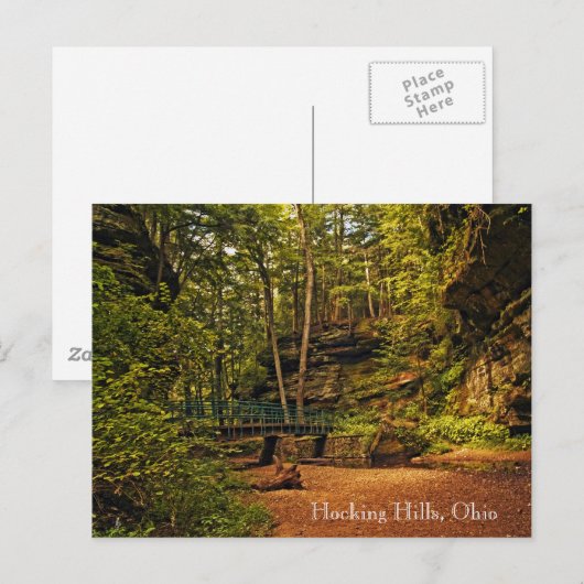 Hügel, Ohio Postkarte (Vorne/Hinten)