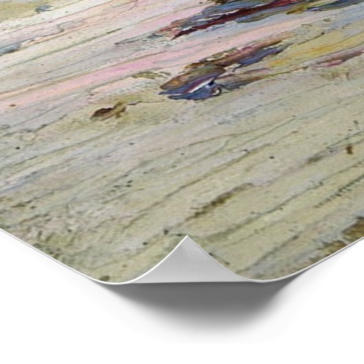 Hügel - Seascape Poster (Ecke)