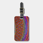 Hügel-Stamm-Gewebe Gepäckanhänger (Vorderseite vertikal)