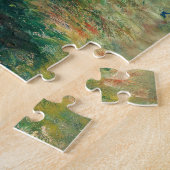 Hügel um die Bucht von Moulin Huet, Renoir Puzzle (Seite)