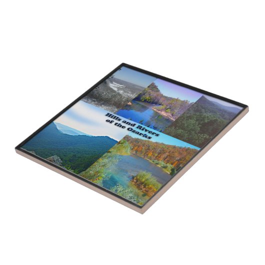 Hügel und Flüsse der Ozarks Fliese (Seite)