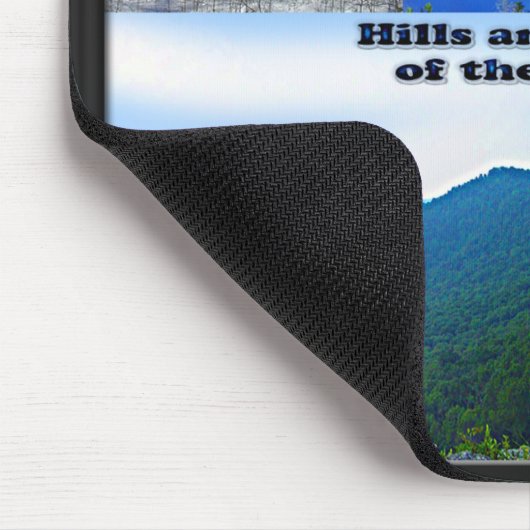 Hügel und Flüsse der Ozarks Mousepad (Ecke)