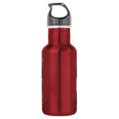 Hügel und Flüsse der Ozarks Trinkflasche (Rückseite)