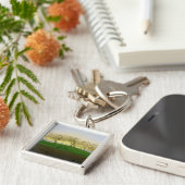 Hügel und gepflogene Felder nähern sich Dresden Schlüsselanhänger (Seite)