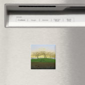 Hügel und Pflugfelder bei Dresden Magnet (In Situ (Geschirrspüler))