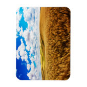 Hügel von reifen Weizen Magnet (Vertikal)