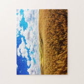 Hügel von reifen Weizen Puzzle (Vertikal)