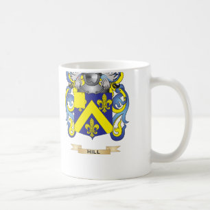 Hügel-Wappen (Familienwappen) Kaffeetasse