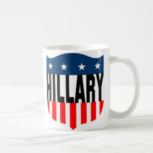 Hügelclinton : Sterne & Streifen : Kaffeetasse