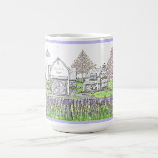 Hügelhof 15oz Kaffeetasse (Mittel)