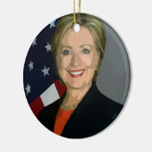 Hügelklammer Keramik Ornament (Links)