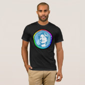 Hügelklaton. Regenbogen. T-Shirt (Vorne ganz)