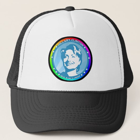 Hügelklaton. Regenbogen. Truckerkappe (Vorderseite)