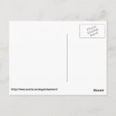 Hügelschaf Postkarte (Rückseite)