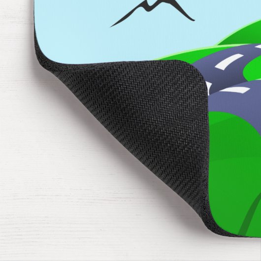 Hügelstraße, Mousepad (Ecke)