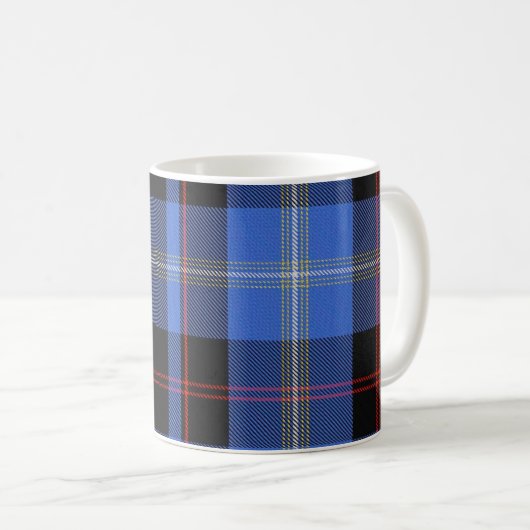 Hügeltartan-Tasse Kaffeetasse (VorderseiteRechts)