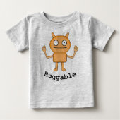 Huggable - Baby Fine Jersey T - Shirt (Vorderseite)