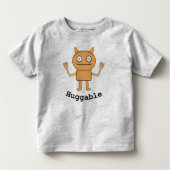 Huggable - Kleinkind Fine Jersey T - Shirt (Vorderseite)