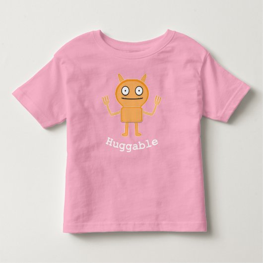 Huggable - Kleinkind Fine Jersey T - Shirt (Vorderseite)