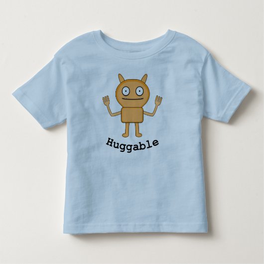 Huggable - Kleinkind Fine Jersey T - Shirt (Vorderseite)