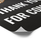 Huggies and Chuggies Vielen Dank für Ihr Kommen Poster (Ecke)