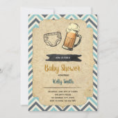 Huggies und Schuggies Party Einladung (Vorderseite)