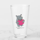 Huggopotamus Glas-Schale Glas (Vorderseite)