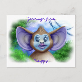 Huggy Postkarte