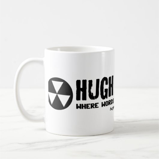 Hugh Howey, wo Wörter WeltTasse werden Kaffeetasse (Links)