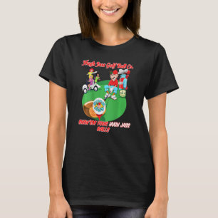 Hugh Jass Golf Balls by 8 Pints Apparel T-Shirt