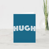 Hugh  karte (Vorderseite)