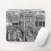 Hugh Latimer, der vor König Edward VI predigt Mousepad (Mit Mouse)