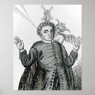 Hugh Peter fiery armee prediger Poster