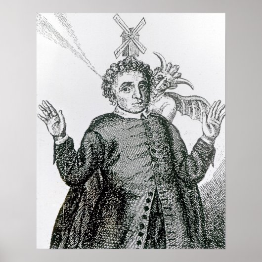 Hugh Peter fiery armee prediger Poster (Vorne)