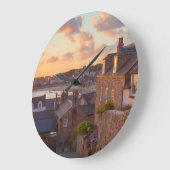 Hugh Town, Isles of Scilly Large Clock Große Wanduhr (Winkel)