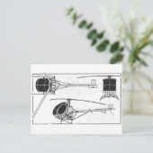 Hughes Cbi 300 Postkarte (Stehend Vorderseite)