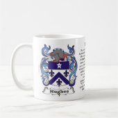 Hughes-Familien-Wappen Tasse (Links)