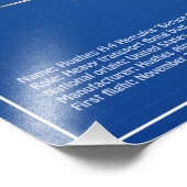 Hughes H-4 Hercules Spruce Goose - Flugzeugpläne Fotodruck (Ecke)